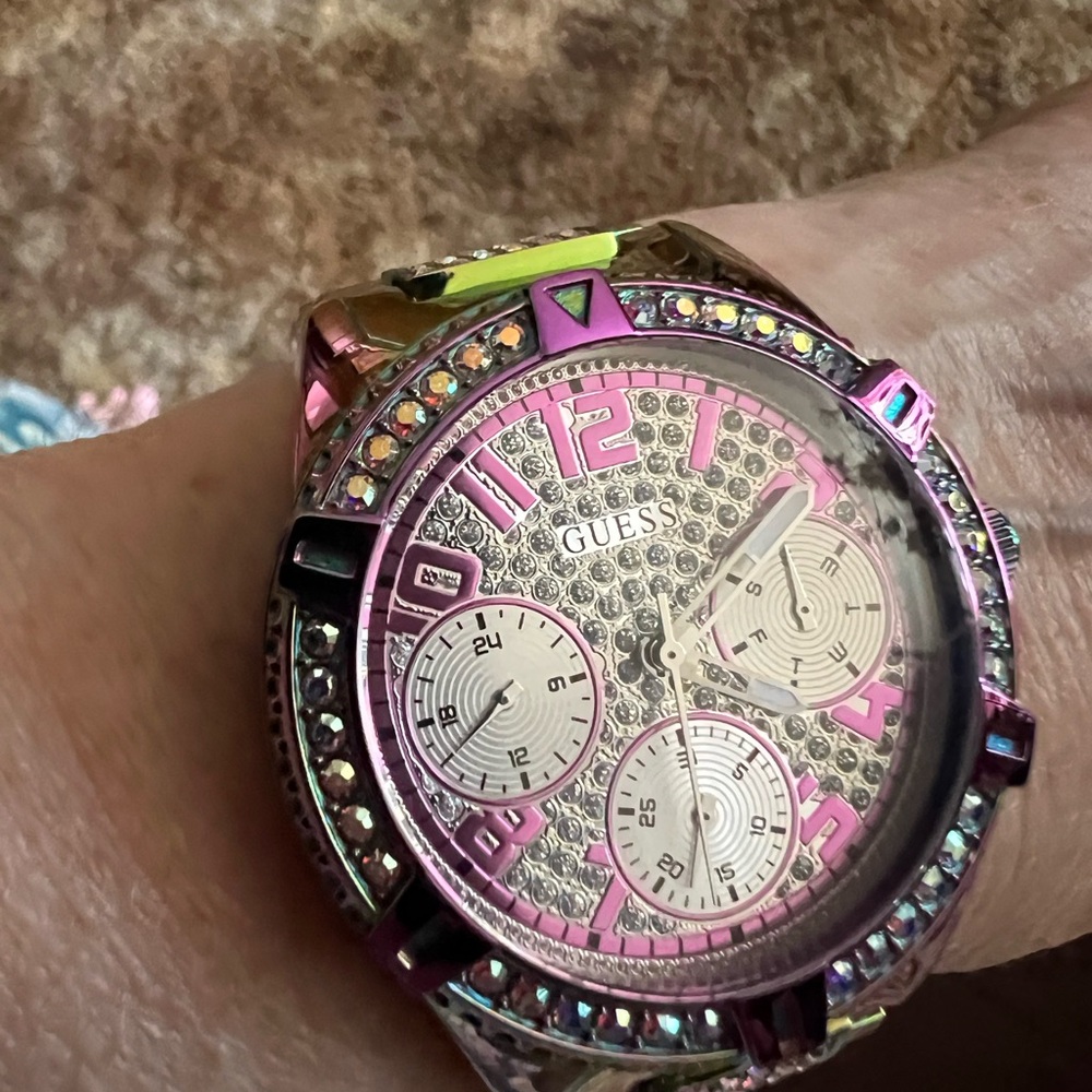 Guess Iridescent Ladies Watch
